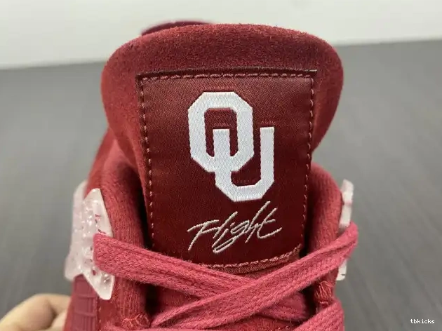 Reps TBK PE Sooners Oklahoma Retro AJ4-904282 4 Jordan 0508
